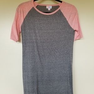 LuLaRoe raglan sleeve Julia dress